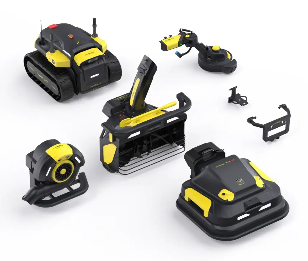 Yarbo 5-en-1 (kit de démarrage Core + M1*PRO + S1 + B1 + coupe-bordures)